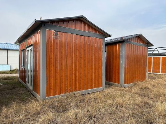 Pacco singolo Dimensioni 600X600X300 cm e Container House per ufficio Dormitorio 20 40ft Bungalow Cabina portatile