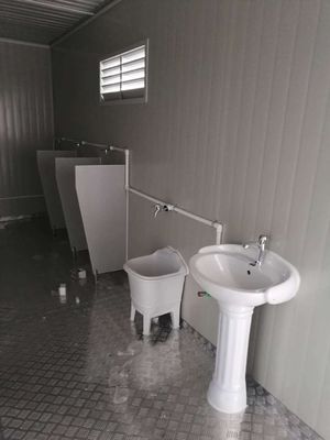 Spessore standard stile moderno sito di costruzione mobile prefabbricato bagno design esterno pannello sandwich bagno portatile