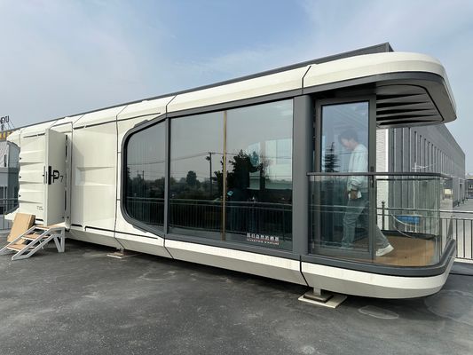 Multifunzione Top Fashion Luxury Tiny Casas Prefabricadas Mobile Space Capsule Personalizzato Dimensioni 2 Camere da letto Container Home