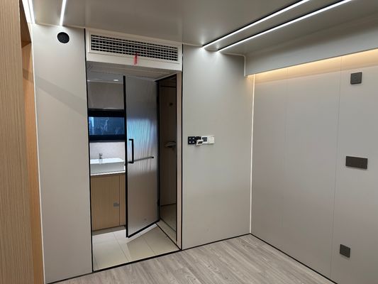 Hotel Space Capsule 2024 Design Moderno Mini Outdoor Prefab Tiny Container House con layout personalizzato e design di tendenza