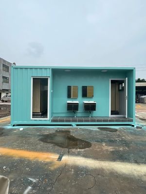 Contenitore di acciaio innovativo toilette pubbliche con possibilità di sedersi in cuccia e elettricità locale standard per un ambiente ecologico