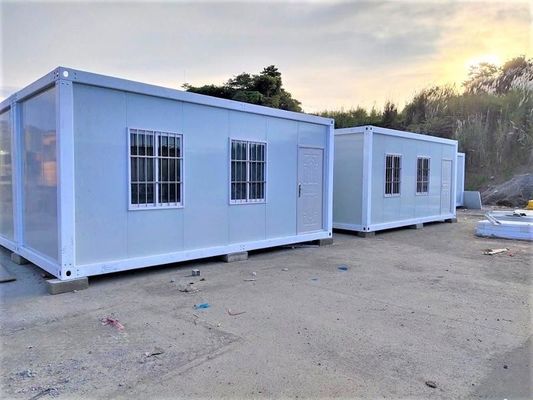 20Ft Sandwich Panel Staff House per hotel da professionista di casa contenitore smontabile
