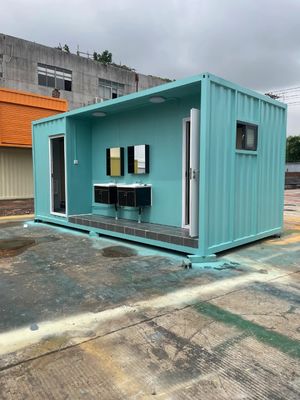 Stile sud-est asiatico Design moderno Mobile plastica chimica Bagno mobile Casa prefabbricata semplice con stile moderno
