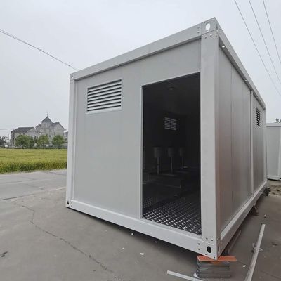 2 3 4 Stazione VIP Doccia e WC Portatile Bagno di lusso Bagno esterno Camper con opzioni personalizzabili