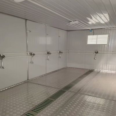 2 3 4 Stazione VIP Doccia e WC Portatile Bagno di lusso Bagno esterno Camper con opzioni personalizzabili