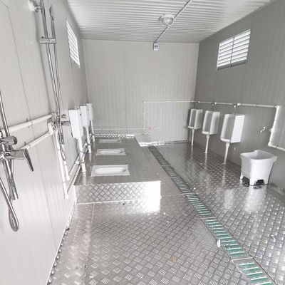 Spessore 2024 Bagno esterno singolo Stile di design industriale Bagno pubblico mobile con doccia Casa di lusso