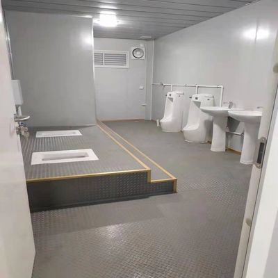 Ambientale Australia Bianco standard o colore personalizzato Casale all'aperto Bagno di montaggio sito di costruzione