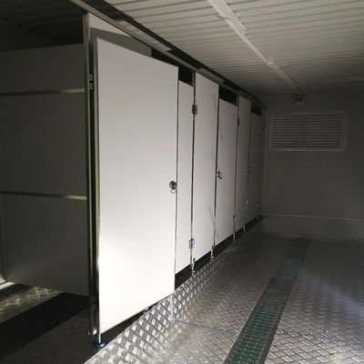 Installazione rapida Disegno unisex Bagno prefabbricato Contenitore modulare Contenitore mobile Bagno prefabbricato Bagno facile da assemblare