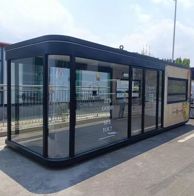 Eco Friendly Modular Container Home Vantaggio di una capsula di parete in piastra di alluminio personalizzata per hotel all'aperto