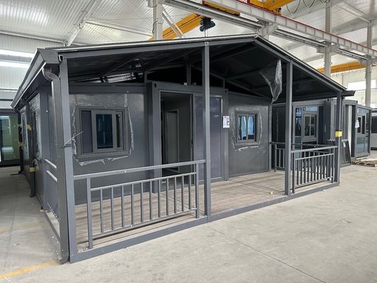 20ft Mobile Container Espandibile Casa di Soggiorno Prefabbricata a prova di fuoco Villa con colore personalizzato e lunga durata