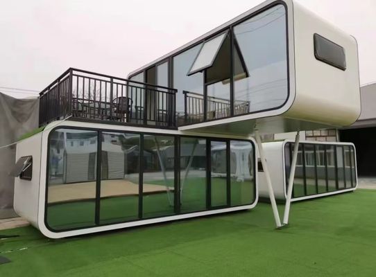 Hotel Fornitura diretta Prefabbricato Contenitore espandibile Capsula spaziale Resort Hotel Capsula spaziale Casa per i clienti richiesta