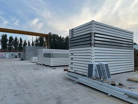 20 ft Container House Container fabbricato Tiny House Flat Pack Container per camera portatile all'aperto