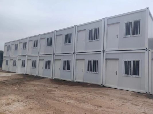 Materiale principale Struttura in acciaio galvanizzato Pannello sandwich Contenitore a confezione piatta Ufficio per un'installazione facile e isolamento acustico