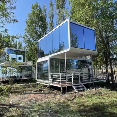 Casa capsula spaziale impermeabile e impermeabile La scelta perfetta per la vita modulare prefabbricata