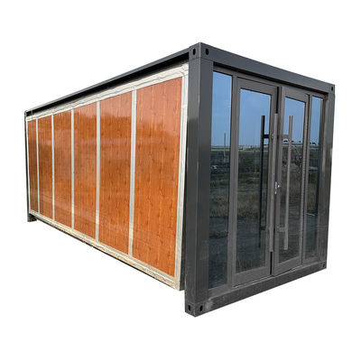 40ft Flat Pack Container House Soluzione di vita mobile sicura e stabile per la spedizione di container