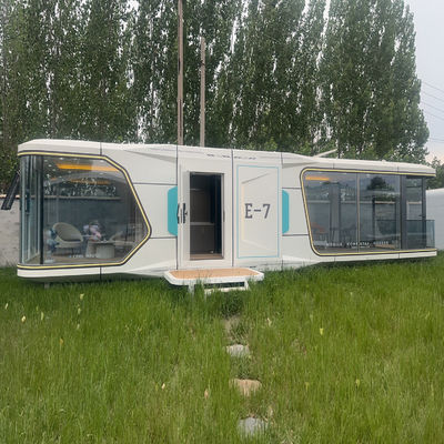 Fornitura diretta Casa prefabbricata moderna Design contemporaneo Acciaio Luxury Container House per Space Capsule Letto Cabina Hotel