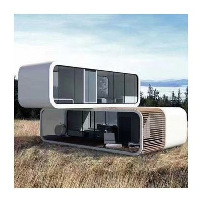 Fornitura diretta Casa prefabbricata moderna Design contemporaneo Acciaio Luxury Container House per Space Capsule Letto Cabina Hotel