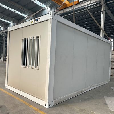 Facile assemblaggio Casa prefabbricata pieghevole personalizzata Casa portabile pieghevole moderna Container con pannello sandwich