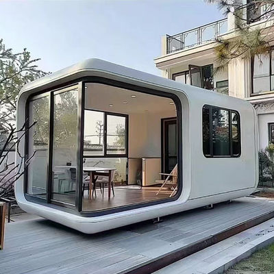 Moderno design prefabbricato Space Capsule Resort Hotel con pannello sandwich e 3D Model Design