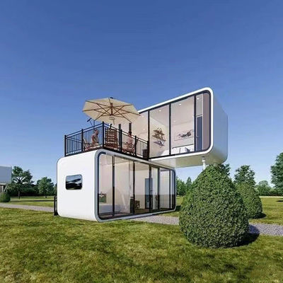 Cabina all'aperto Casa Capsula Spaziale Camera capsula prefabbricata per hotel in contenitore da 20'/40'