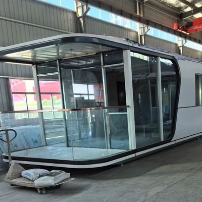 Cabina all'aperto Casa Capsula Spaziale Camera capsula prefabbricata per hotel in contenitore da 20'/40'