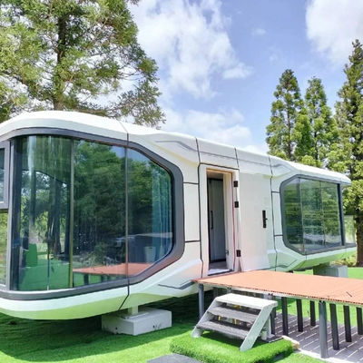 Mini Space Capsule Hotel Luxury Eco Friendly Isolamento acustico Spazio abitativo con finestra in alluminio