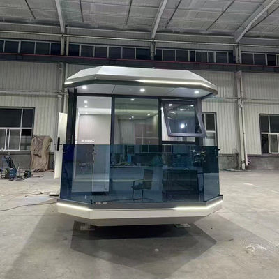 Resort turistico Prefab Mobile Villa Space Capsule Casa piccola con dimensioni personalizzate e bagno Hotel modulare