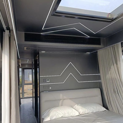 Resort turistico Prefab Mobile Villa Space Capsule Casa piccola con dimensioni personalizzate e bagno Hotel modulare