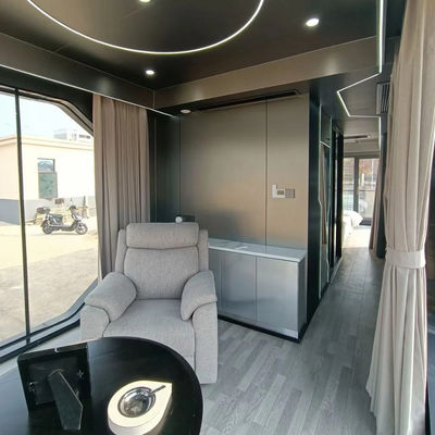 Progettazione grafica Capsula spaziale esterna prefabbricata Hotel Resort per il trasporto e il carico 20'/40' Container
