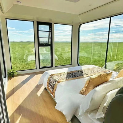 Progettazione grafica Capsula spaziale esterna prefabbricata Hotel Resort per il trasporto e il carico 20'/40' Container