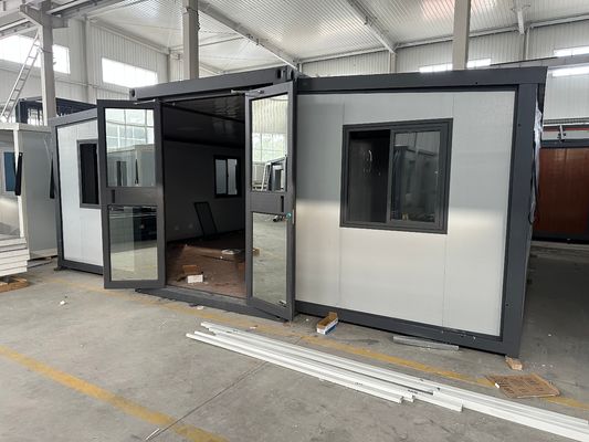 40ft 20ft contenitore mobile espandibile struttura di isolamento termico villa prefabbricata per casa casa hotel resistente alle intemperie
