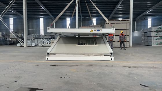 3C/CE/CL/SAA fornitura standard di energia elettrica assemblaggio rapido pannello sandwich prefabbricato modulare casa di contenitori pieghevoli a zigzag