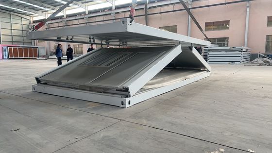 3C/CE/CL/SAA fornitura standard di energia elettrica assemblaggio rapido pannello sandwich prefabbricato modulare casa di contenitori pieghevoli a zigzag