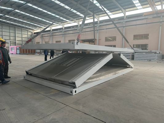 20ft 30ft 40ft Ready Made Generation Steel Frame Fibre Glass Roof Folding Container House per appartamento polifunzionale