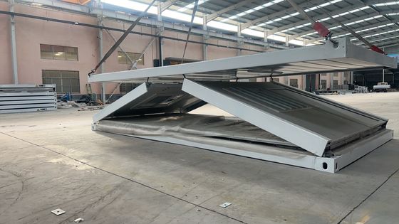 20ft 30ft 40ft Ready Made Generation Steel Frame Fibre Glass Roof Folding Container House per appartamento polifunzionale