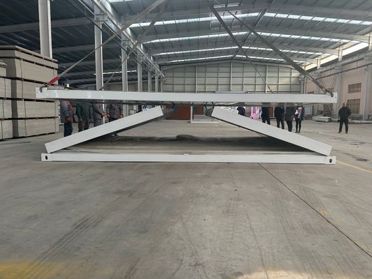 Aggiornamento Rapido Costruzione 20ft 30ft 40ft modulare customizzato impermeabile vetro lana pannello panino panino pieghevole Container House con 1