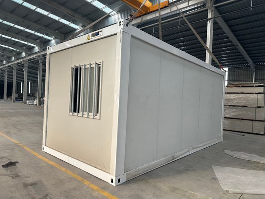 Aggiornamento Rapido Costruzione 20ft 30ft 40ft modulare customizzato impermeabile vetro lana pannello panino panino pieghevole Container House con 1