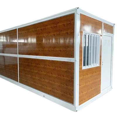 20ft 40ft Steel Frame Modular Prefabbricato Case Pieghevole Casa Contenitore Installazione rapida Standard di colore personalizzati