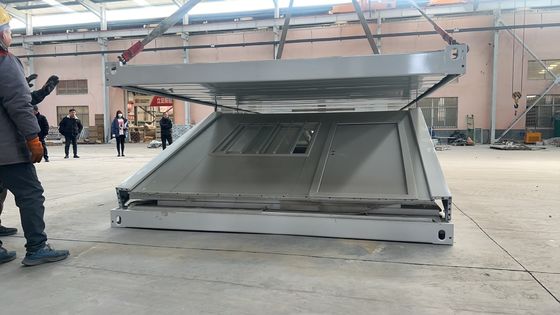 Elettricità 3C/CE/CL/SAA Standard 20ft 30ft 40ft Steel Frame Safe Strong Stable Green Low-Carbon Folding Container House