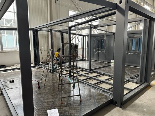 Villa pronta a muoversi in 20ft 30ft 40ft portabili casa container espandibile case Eco-friendly struttura in acciaio casa container prefabbricata