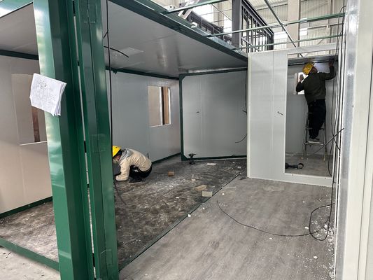 Villa pronta a muoversi in 20ft 30ft 40ft portabili casa container espandibile case Eco-friendly struttura in acciaio casa container prefabbricata