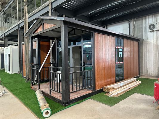 20ft 40ft Prefab Container House Moderno stile semplice Hotel Spedizione Container House Facile da assemblare Flat Pack Container House