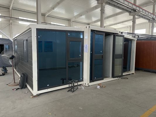 20 ft 30ft 40ft casa estensibile separabile impermeabile con telaio in acciaio casa prefabbricata contenitore con design contemporaneo