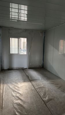 Materiale resistente alle intemperie 20ft 40ft Container Folding House Prefabbricato Folding Container House per ufficio e scuola