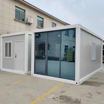 Facile da installare, assemblato Moderno Modulare Impermeabile Infissibile In Acciaio Prefabbricato Casa Contenitore Demontabile 20FT/40FT Personalizzata