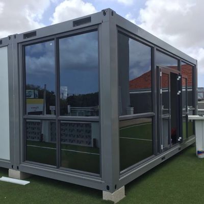 Hotel Fireproof Prefab Steel Frame Flat Pack Container House con design personalizzato e design di lusso 20FT/40FT