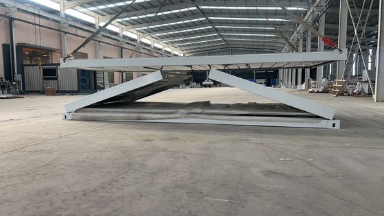 Portatile impermeabile ignifugio 20ft 40ft telaio in acciaio sicuro forte stabile contenitore pieghevole a basso tenore di carbonio casa spedizione 40'HQ