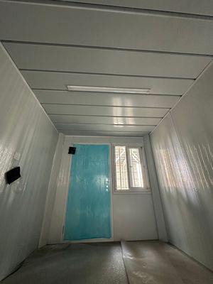 Modulare Prefabbricato 20 40 ft pannello sandwich Zigzag Pallabile Container House Prefabricato e colore personalizzato per impianto