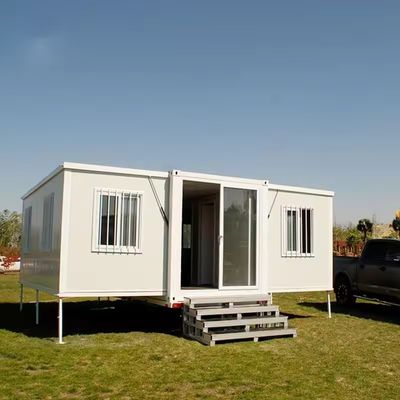 Moderne Mini Prefabbricato Container House Espandibile Casa Pieghevole 20ft 40ft colore personalizzato