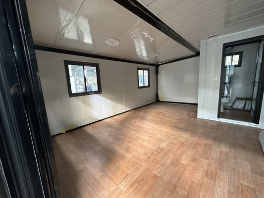 Moderne Mini Prefabbricato Container House Espandibile Casa Pieghevole 20ft 40ft colore personalizzato